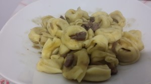 tortelli con riduzione di carciofi e pancetta (3)